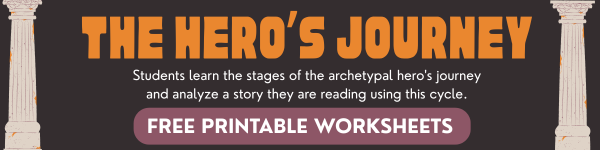 banner for Hero's Journey workbook